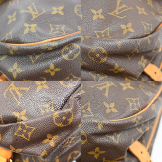 Louis Vuitton Saumur Handbag Monogram Canvas