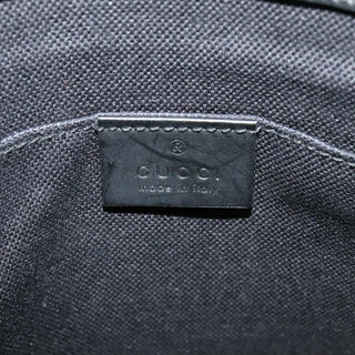Gucci Web Strap Front Zip Messenger Bag GG Coated Canvas