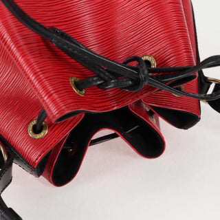 Louis Vuitton Bicolor Petit Noe Handbag Epi Leather