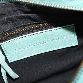 Balenciaga Hip Classic Studs Crossbody Bag Leather