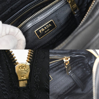 Prada Logo Camera Bag Canvas