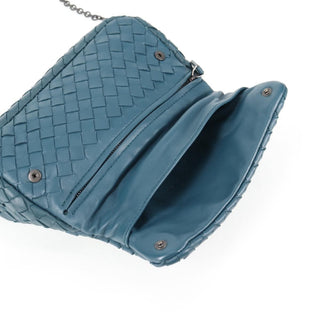 Bottega Veneta Expandable Chain Crossbody Bag Intrecciato Nappa