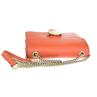 Gucci Interlocking Shoulder Bag Leather
