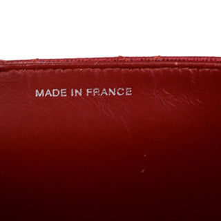 Chanel Vintage CC Flap Top Handle Calfskin Leather