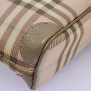 Burberry Nova Check Tote Canvas and Leather