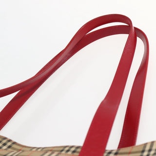 Burberry Nova Check Tote canvas check pattern