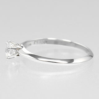 Tiffany & Co. Tiffany Setting Solitaire Ring Platinum with RBC Diamond I/VVS1