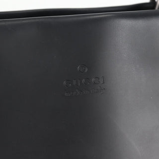 Gucci Bamboo Top Handle Convertible Tote Leather