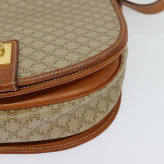 Celine Macadam Shoulder Bag PVC Leather