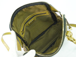 Fendi 2 Bag Two Tone Leather