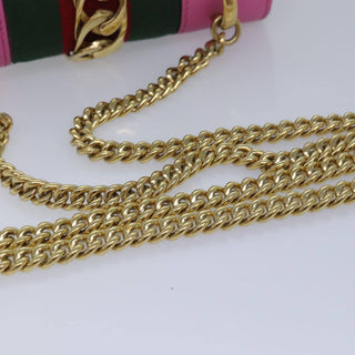 Gucci Sylvie Chain Shoulder Bag Leather