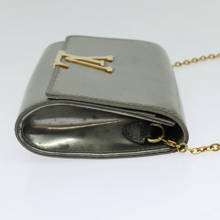 Louis Vuitton Chain Louise Clutch Patent