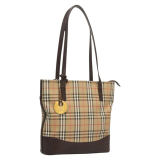 Burberry Nova Check Tote canvas check pattern