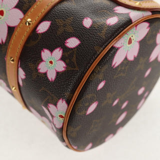 Louis Vuitton Papillon Handbag Limited Edition Cherry Blossom Monogram