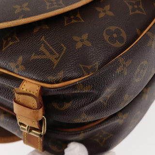 Louis Vuitton Saumur Handbag Monogram Canvas
