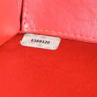 Chanel Vintage CC Flap Top Handle Calfskin Leather