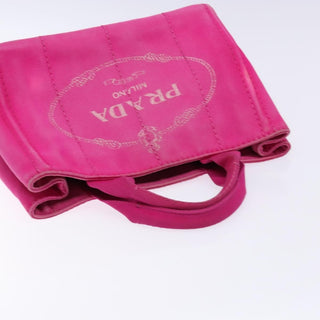 Prada Canapa Open Tote Canvas