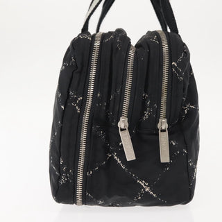 Chanel Travel Line Boston Bag Printed Nylon