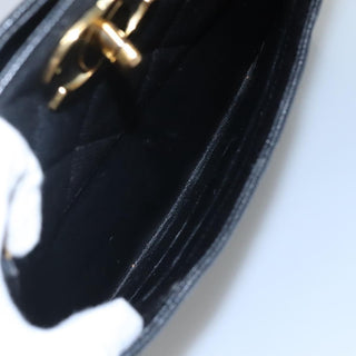 Chanel Vintage CC Lock Pocket Chain Tote Caviar