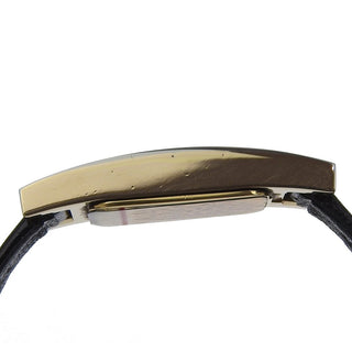 Gucci 3900 Series Quartz Watch Steel and Embossed Leather