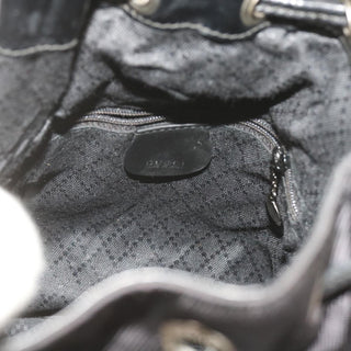 Gucci Vintage Bamboo Shoulder Bag Nylon