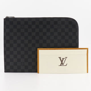Louis Vuitton Zip Around Pochette Jour Damier Graphite
