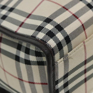 Burberry Nova Check Tote canvas check pattern