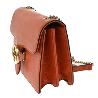 Gucci Interlocking Shoulder Bag Leather