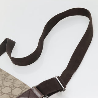 Gucci Zip Top Messenger Bag GG Coated Canvas