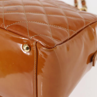 Chanel Vintage Petite Timeless Tote Quilted Patent