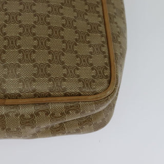 Celine Vintage Macadam Shoulder Bag Canvas