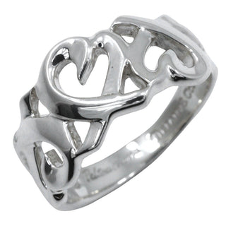 Tiffany & Co. Triple Loving Heart Ring Silver 925