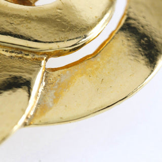 Chanel Vintage CC Heart Brooch Metal