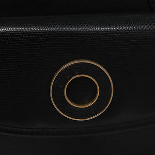 Celine Circle Logo Handbag Leather