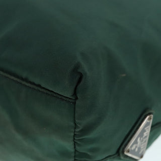 Prada Grommet Lock Flap Chain Shoulder Bag Leather