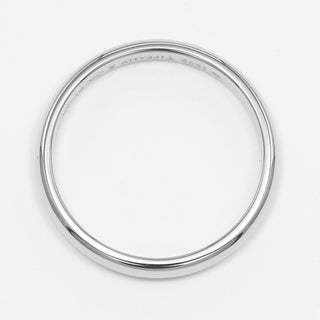Tiffany & Co. Classic Wedding Band Ring Platinum