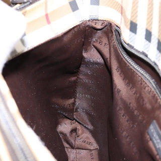 Burberry Vintage Tote Vintage Check Coated Canvas