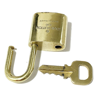 Louis Vuitton Cadenas Bag Charm Gold-plated