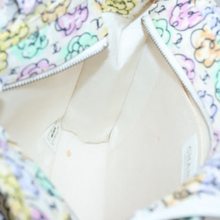 Chanel Vintage Camellia Tote Printed Nylon
