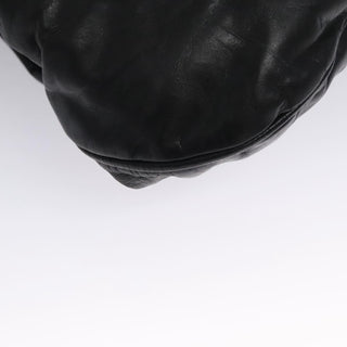 Chanel Kisslock Chain Frame Shoulder Bag Glazed Calfskin