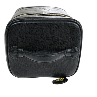 Chanel Vintage Timeless Vanity Case Caviar