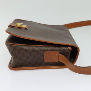 Celine Macadam Shoulder Bag PVC Leather