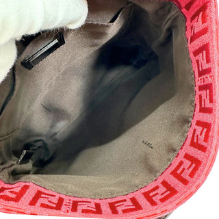 Fendi Vintage Flap Messenger Zucchino Canvas