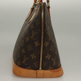 Louis Vuitton Alma Handbag Monogram Canvas