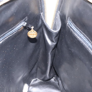 Chanel Coco Mark Black cakfskin