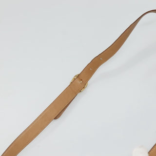 Celine Vintage Macadam Shoulder Bag Canvas and Leather