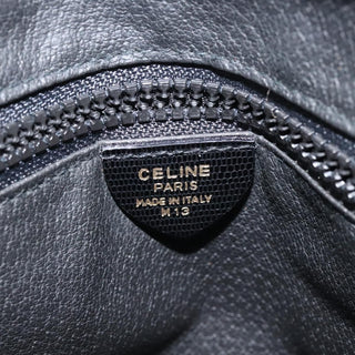 Celine Circle Logo Handbag Leather
