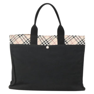 Burberry Nova Check Tote canvas check pattern