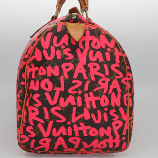 Louis Vuitton Speedy Handbag Limited Edition Monogram Graffiti