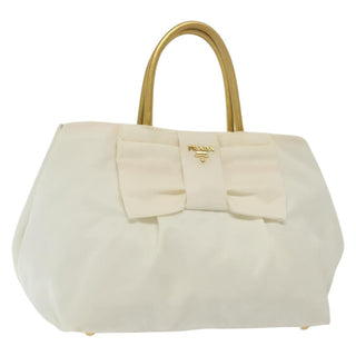 Prada Bow Tote Tessuto with Leather